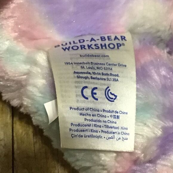 Build-A-Bear 2019‎ Tie Dye Pastel Kitty Cat Plush - Picture 6 of 7